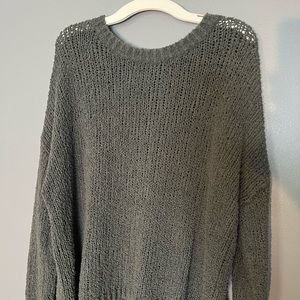 Aerie Sweater, Dark Green, Medium